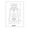 Z-Lite Broughton Outdoor Wall, 2-Light, 10.25 In.W x 11.25 In.L x 17.5 In.H, Black/Clear Beveled 521M-BK - alternate 4